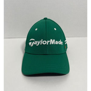 Adidas TaylorMade R1 Lethal Golf Hat Men's L/XL Green Fitted